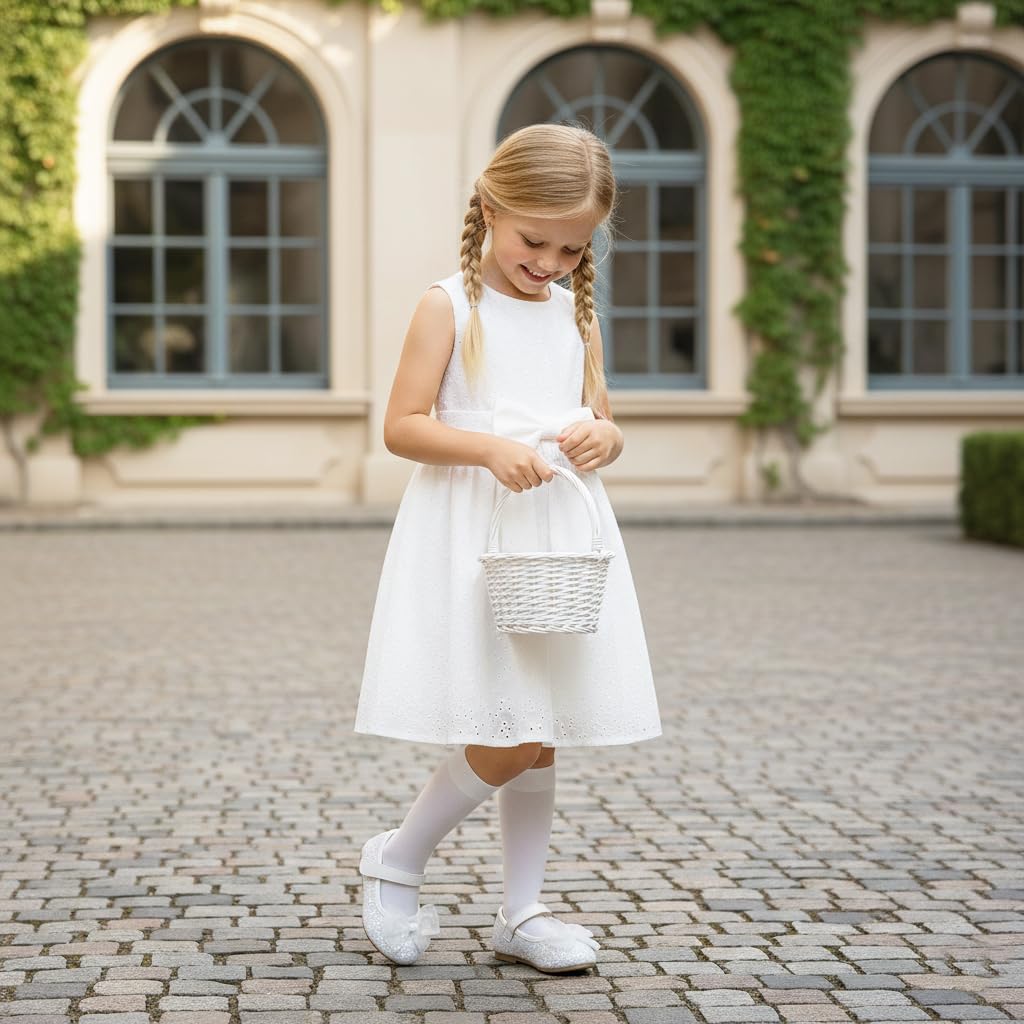 Otter MOMO Toddler/Little Girls Mary Jane Ballerina Flats Shoes Slip-on School Party Dress Shoes - Image 3