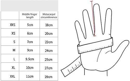Miniatura 4 de Guantes de esgrima para esgrima, juegos, multiusos, lavables, protección, guantes de trabajo de seguridad para cercas competiciones de partidos