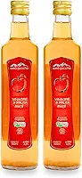 Vinagre de Maçã Orgânico Serra Gaúcha Acidez 4% Kit 2 Unidades 500mL