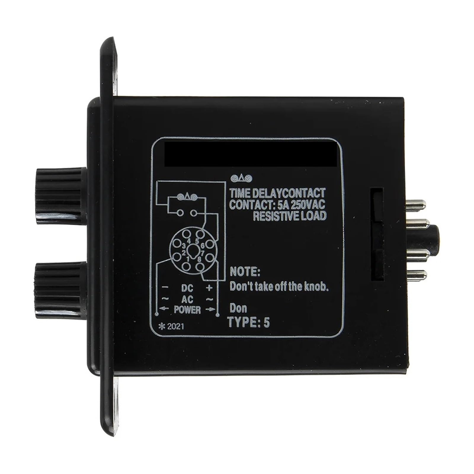 OSHZIKJII ATDV-Y AC 110V time relay 30s*30s 60s*60s 30min*30min 60min*60min(30min 30min)