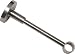 Produktbild Gardinia Träger geschlossen für Ø 16 mm edelstahl-optik 13,5 cm, Metall