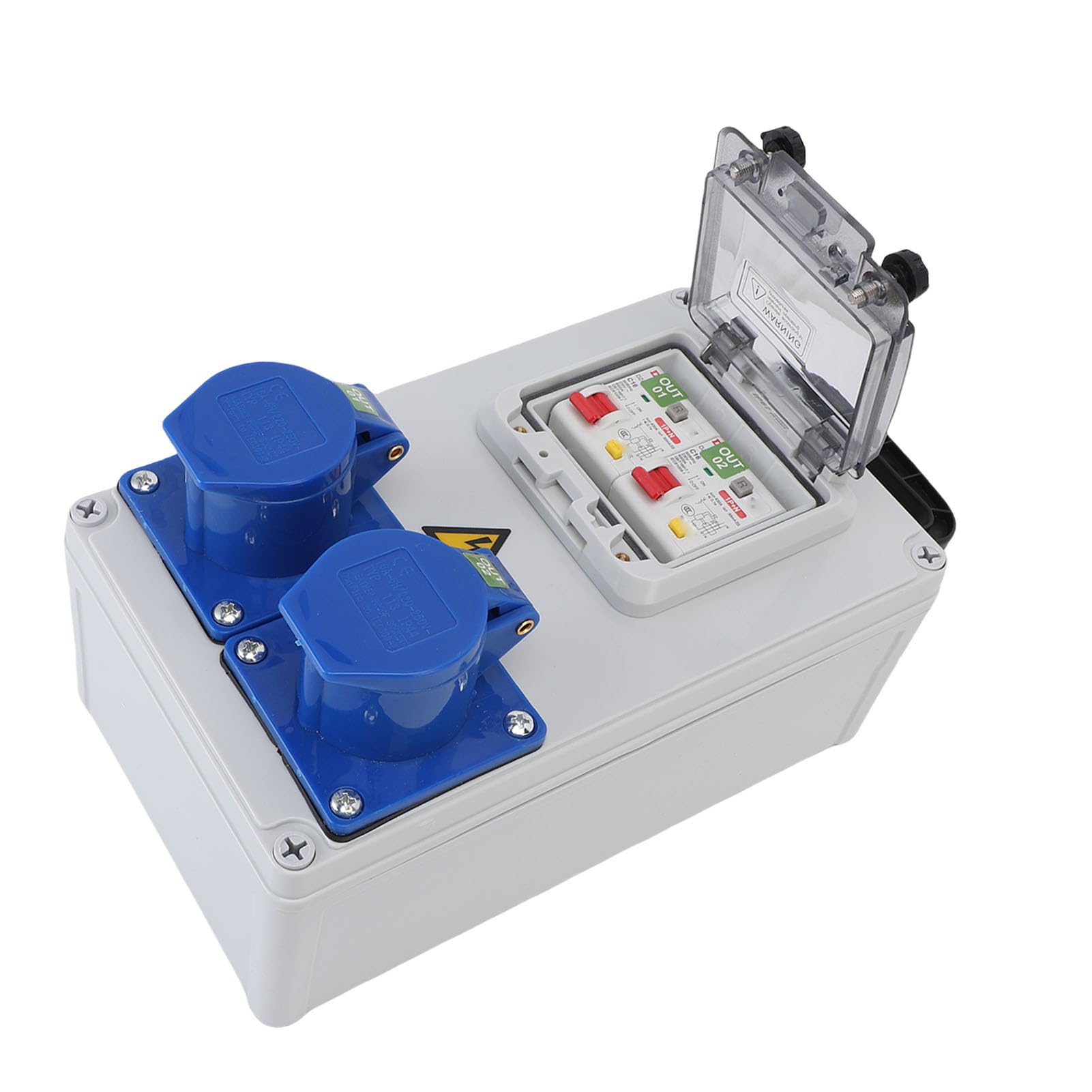Tragbare Industrie-Steckdosenbox, IP44/IP67 Leitungssc
