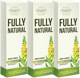 CONVERTTA Herbal Diffuser | Natural Mullein & Thyme Botanical Extract | Plant-Based Wellness | 600 Series - 3 - Pack