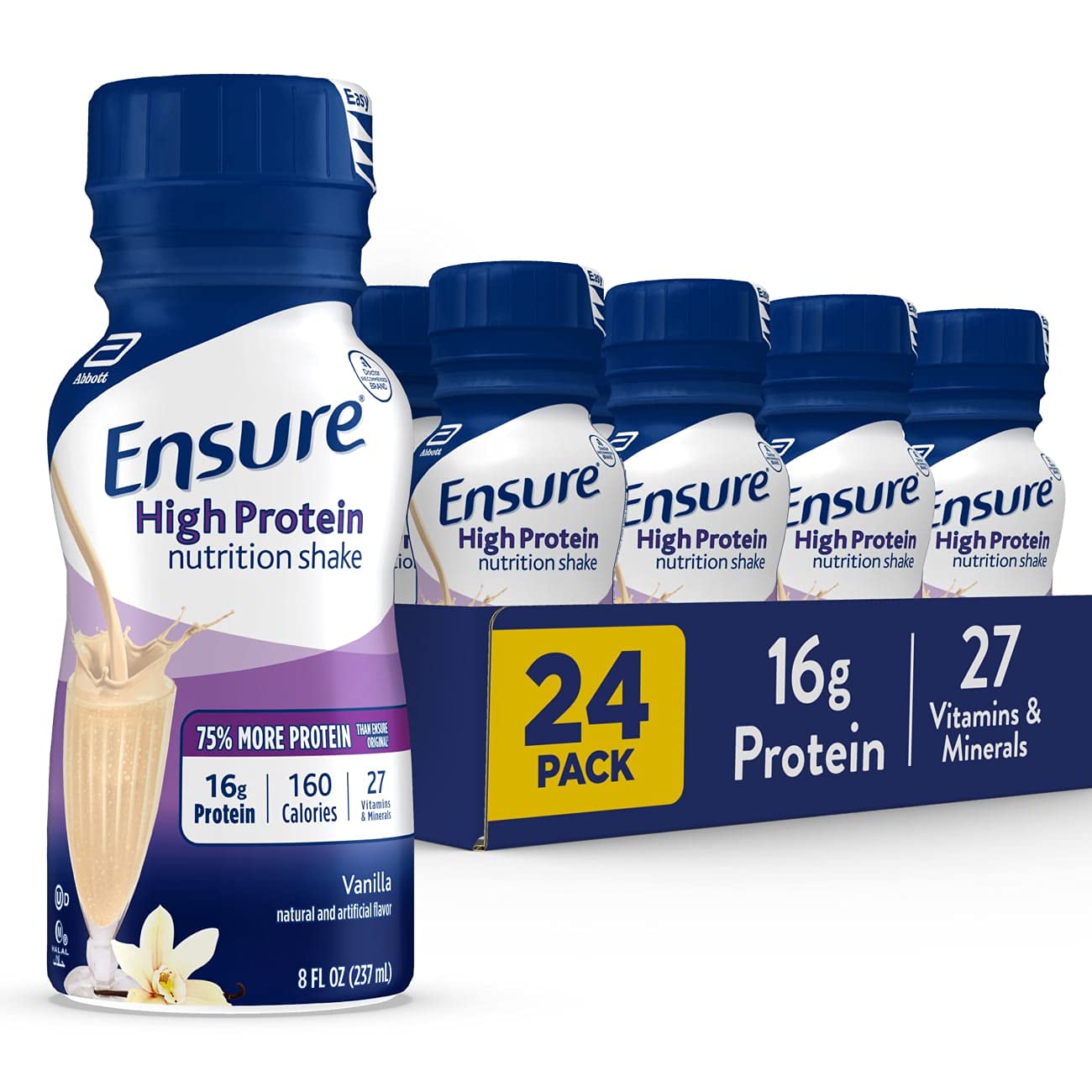 Ensure High Protein Nutritional Shake with 16g of Protein, Readyto