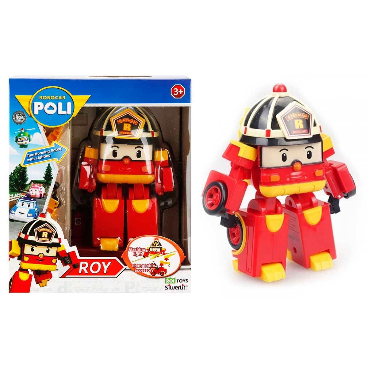 Amazon.co.jp: ロボカーポリー ROY Transforming Robot #83093 : おもちゃ