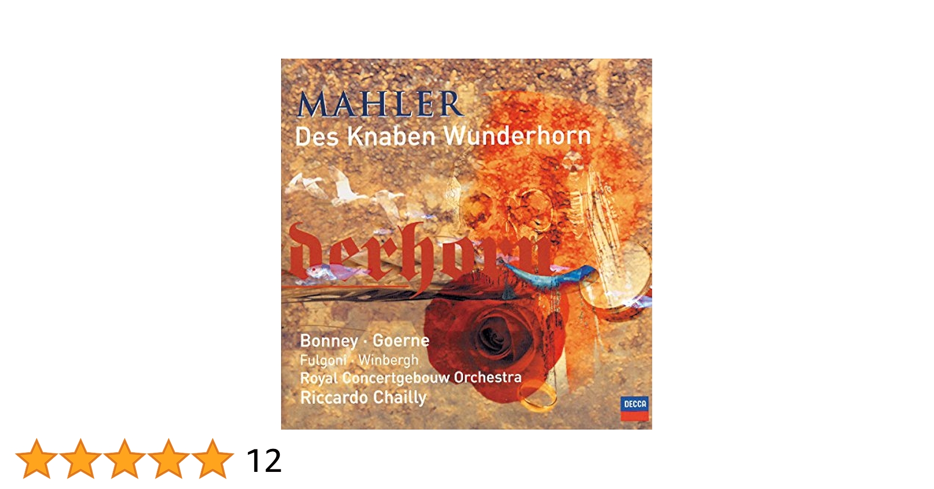 Amazon.co.jp: Des Knaben Wunderhorn: Music