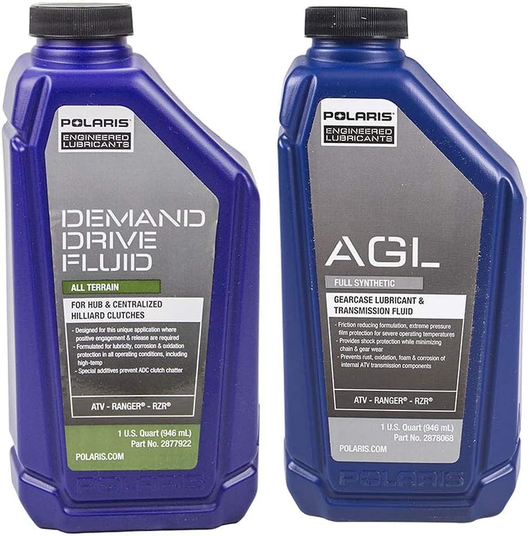 Polaris AGL and Demand Drive Fluid Quarts 2878068 2877922