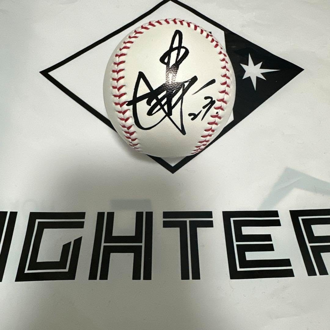 北海道日本ハムファイターズ 伏見寅泰 ビジターサイン入りユニフォームLおまけ付き 北海道日本ハムファイターズ 伏見寅威 ビジターユニフォーム 直筆