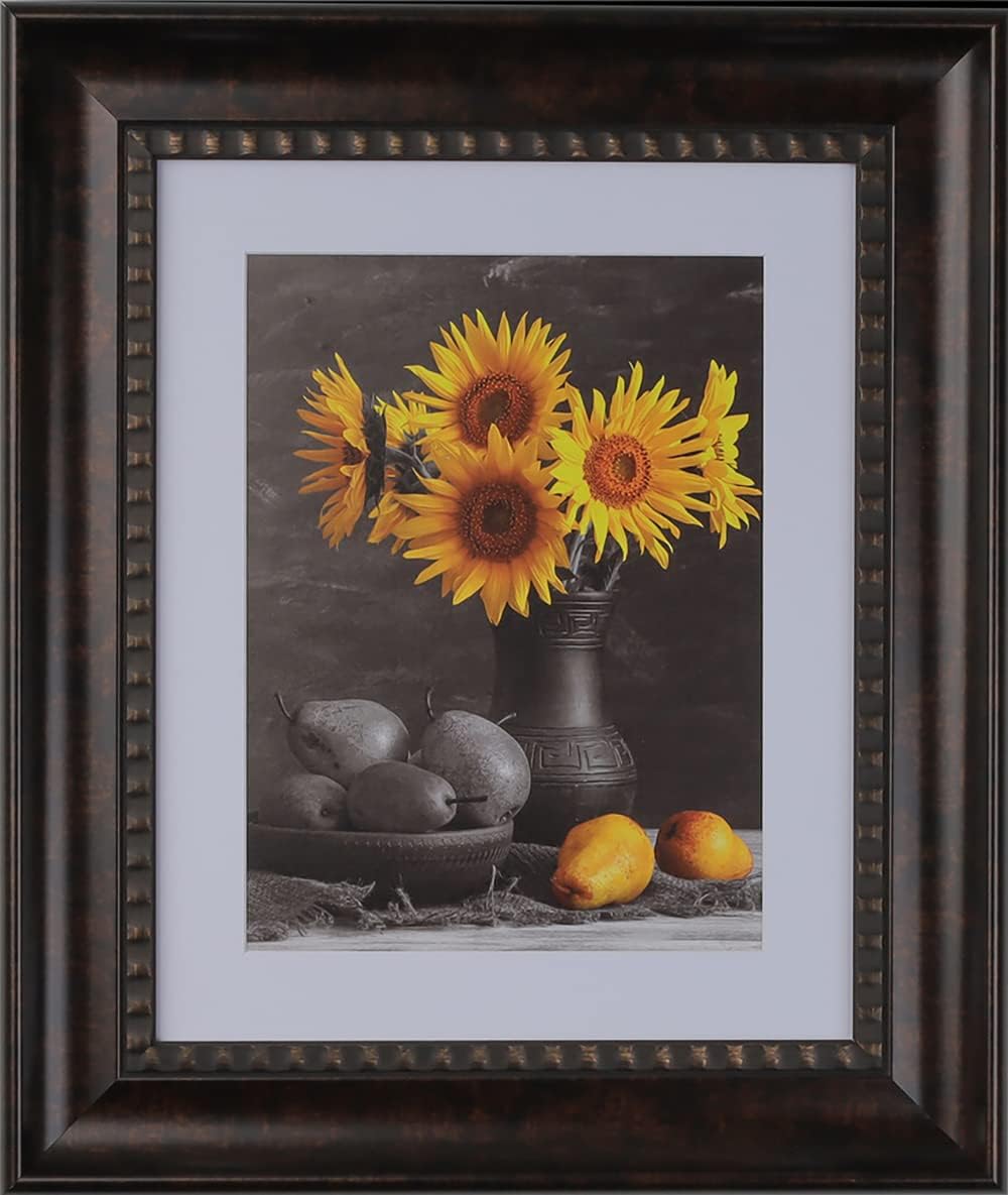 Picture Frames 24x36 Frames 3-1/2" 24x36 Poster Frame,24 x 36 Bronze Picture Frame for Wall Mounting, Large Frame Ornate 36x 24 Canvas Oil Painting Frames Gothic Vintage Antique Luxury 1972 .Baroque Wood Alternative-Polystyrene for Photo,Diploma,Puzzle,TV