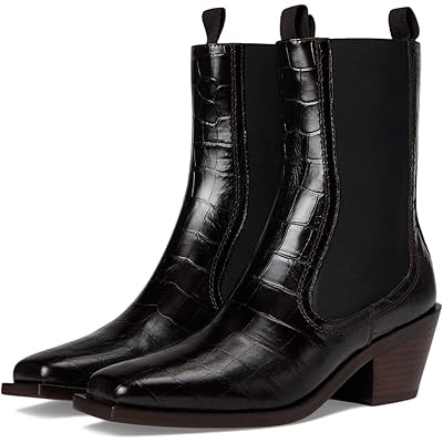 Ботинки Loeffler Randall Nat Midheel Western Ankle Boot