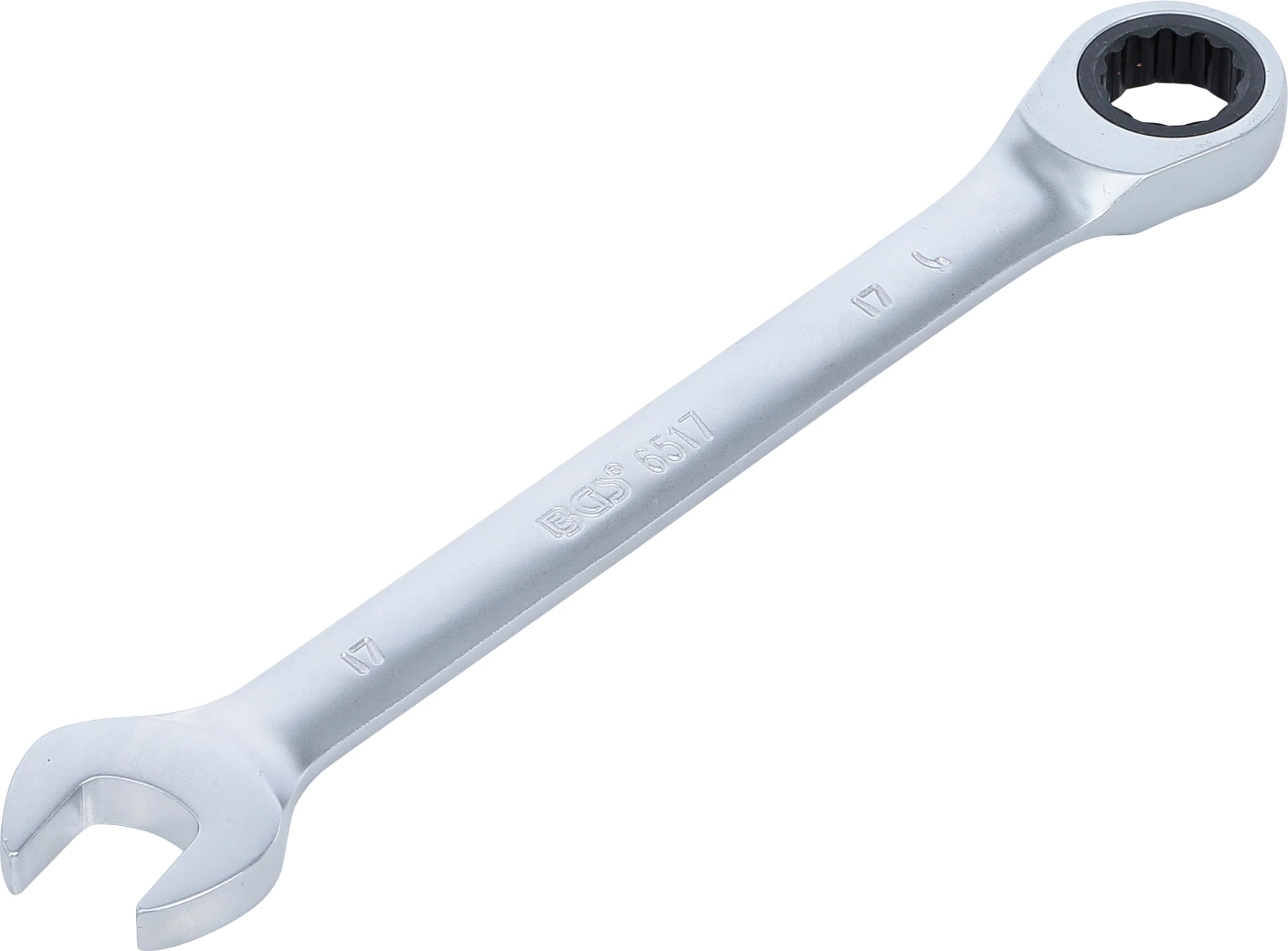BGS 6517 | Chiave combinata a cricchetto | 17 mm