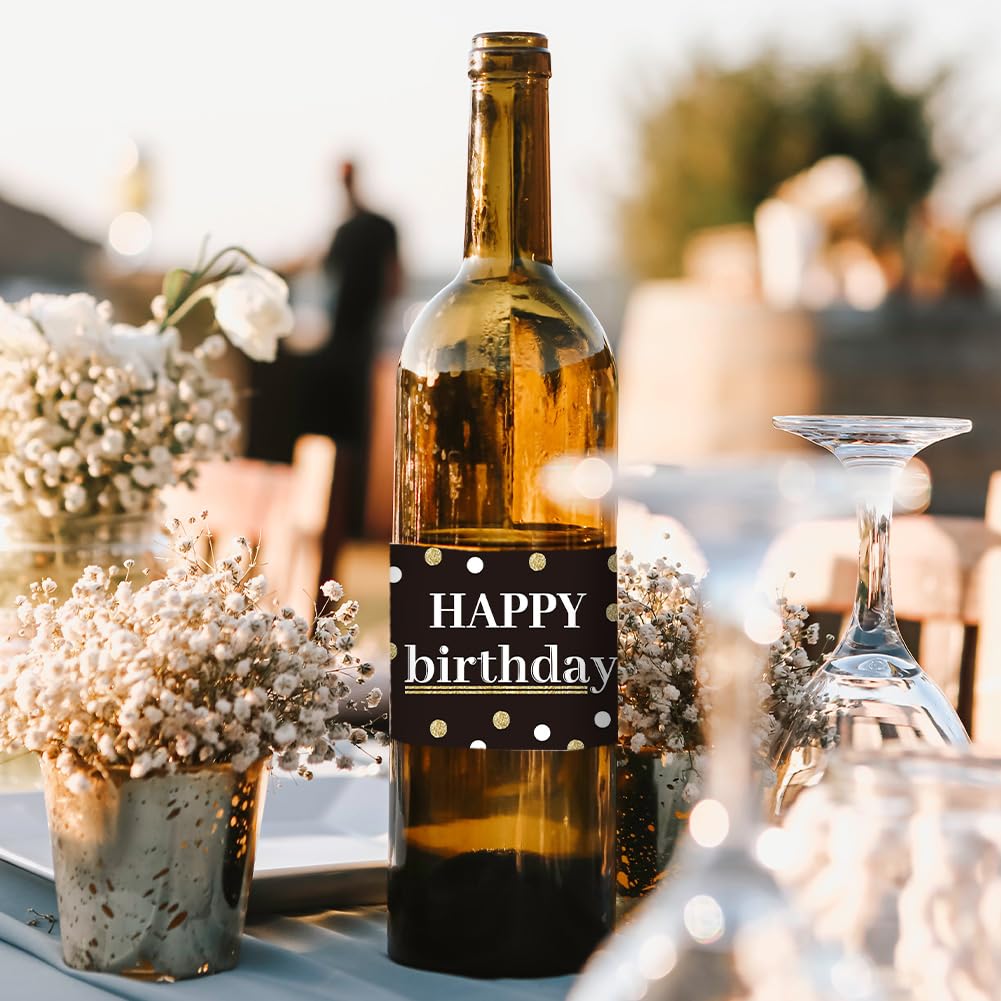 Etichetta Personalizzata FOTO Bottiglia Di Vino 21°/30°/40°/50° Regalo -Ideale Celebrazione/Anniversario/Compleanno/Regalo Di Nozze Etichetta Bottiglia Personalizzata - Italia - Foto 8