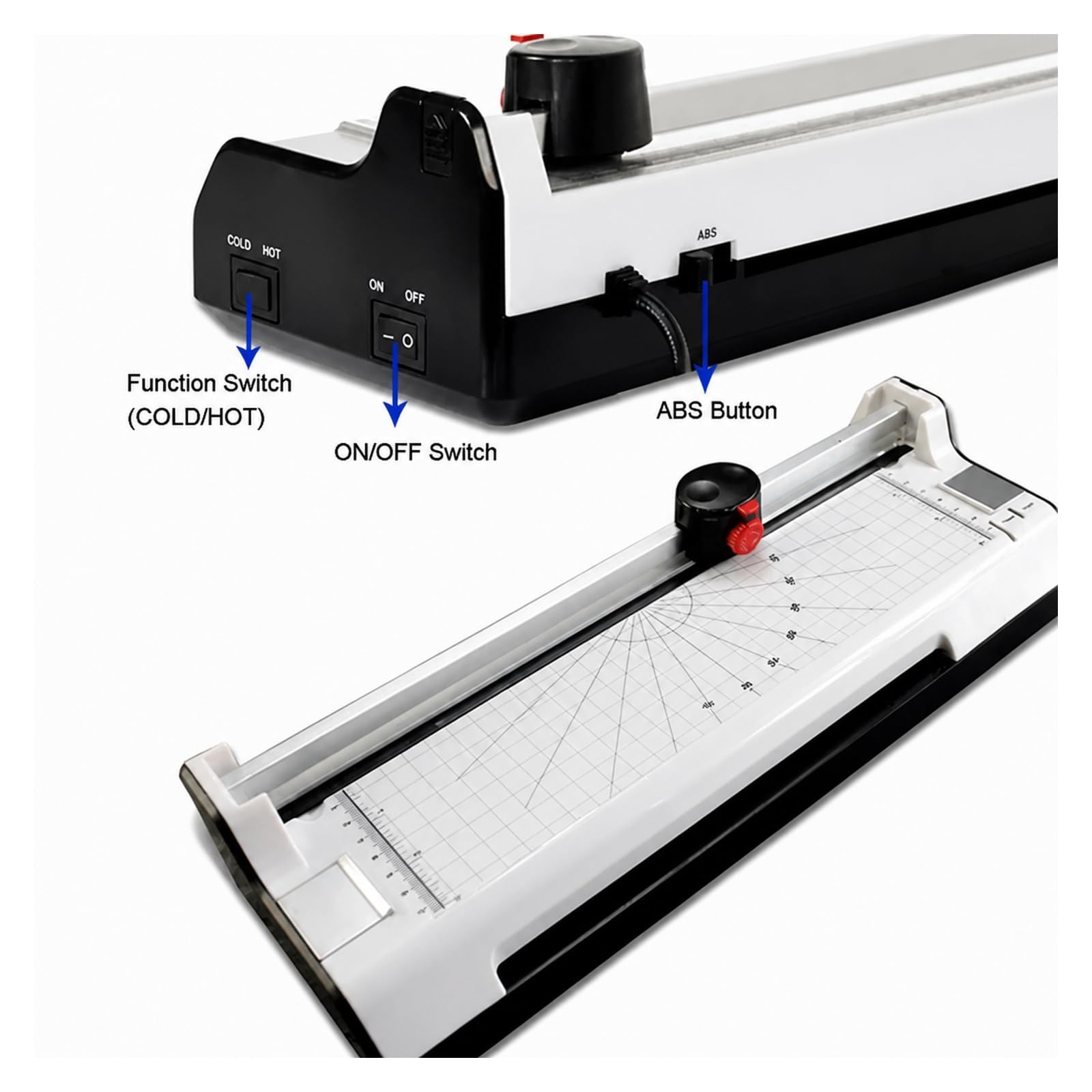 Laminiergerät, YE288 A4-Laminiergerät für Zuhause,Büro | Heiß Und Kalt, 220 V–240 V, 265 W/130 W, 230 Mm Breite, 0,5 Mm Maximale Dicke