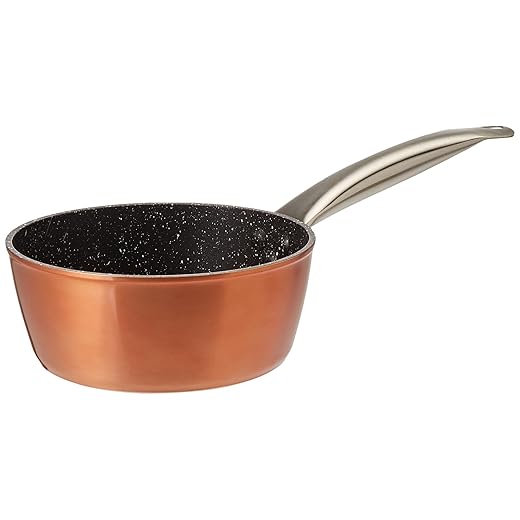 Cazo De Aluminio Forjado Inducción Gama Cobre Ø16Cm. ( 916-16) - Vier En Oferta Vier 916-16 Cazo, Color Cobre, 16 Cm