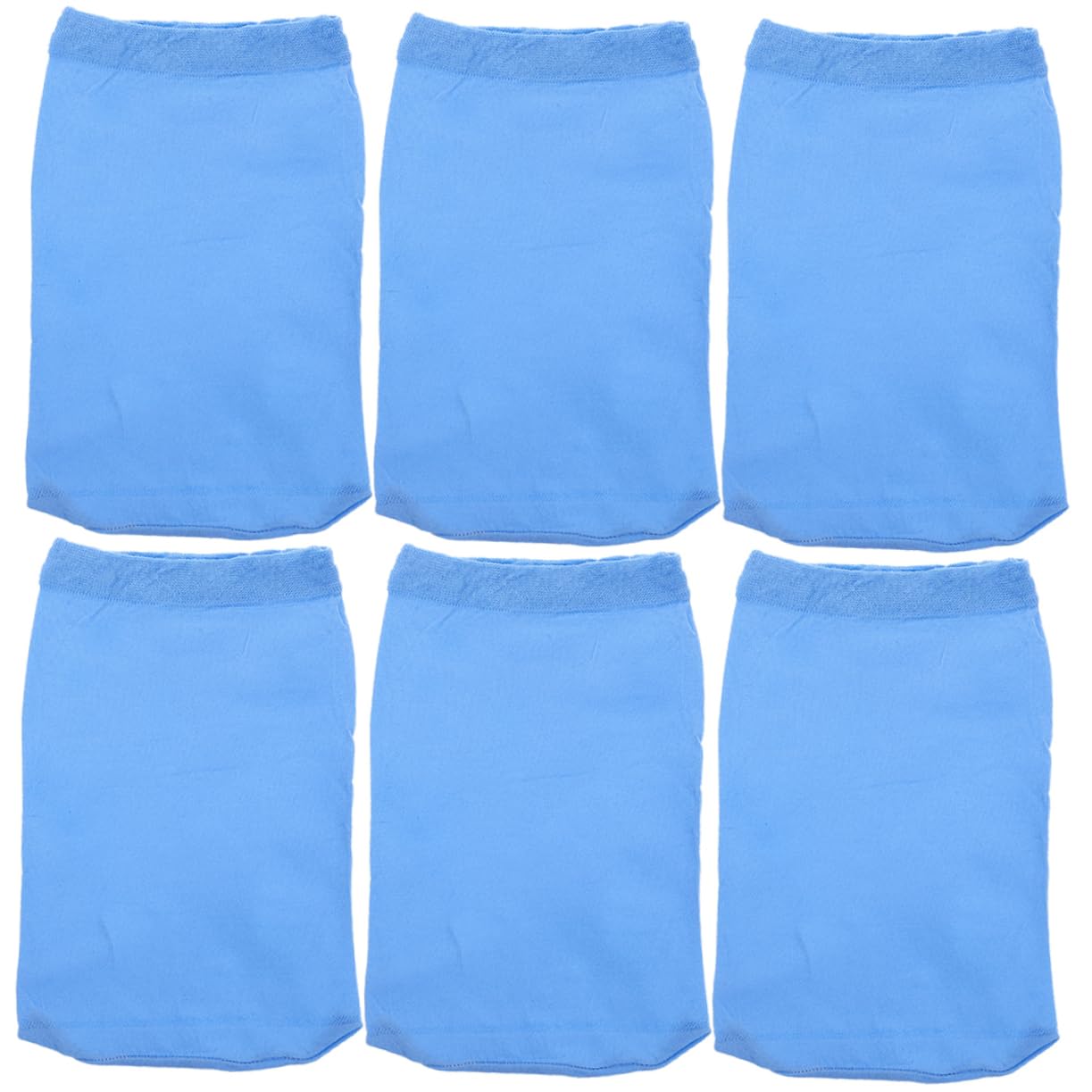 POPETPOP 3 Juegos Calcetín Cesta Skimmer Filtros De Esponja para Acuario Neto Frasco Cesta De Piscina Red Skimmer De Hojas De Piscina Escoba De Piscina Tanque Nylon Blue 25 Piezas * 3