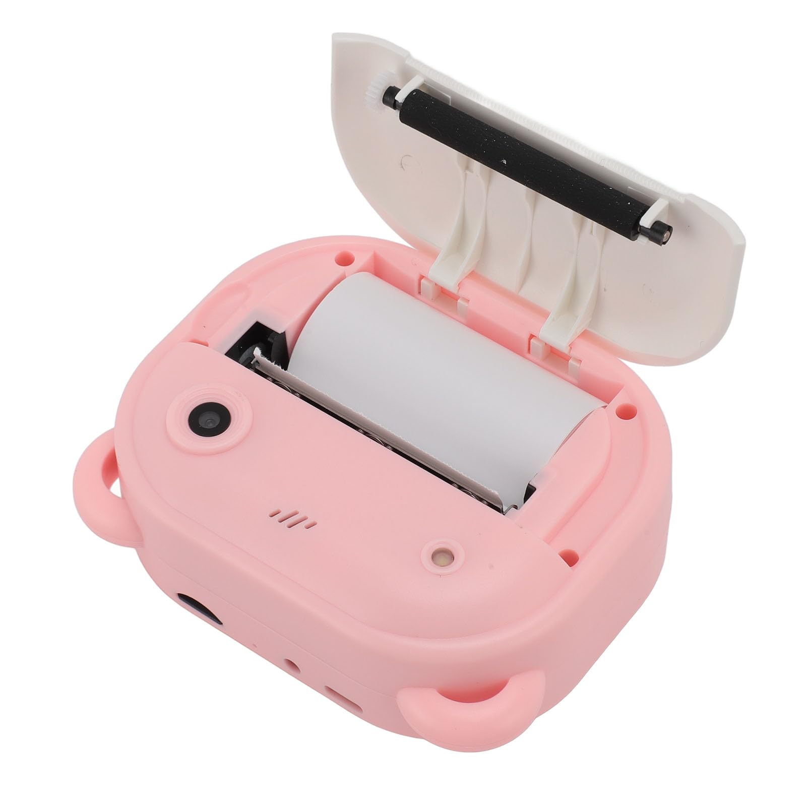 Sxhlseller Kamera Dziecięca, 2 -calowa Instancja Ekranu HD Kamera Wielofunkcyjna Przedni i Tylna Podwójna Soczewka z kartą Pamięci 32 GB na Urodzinowy (PINK)