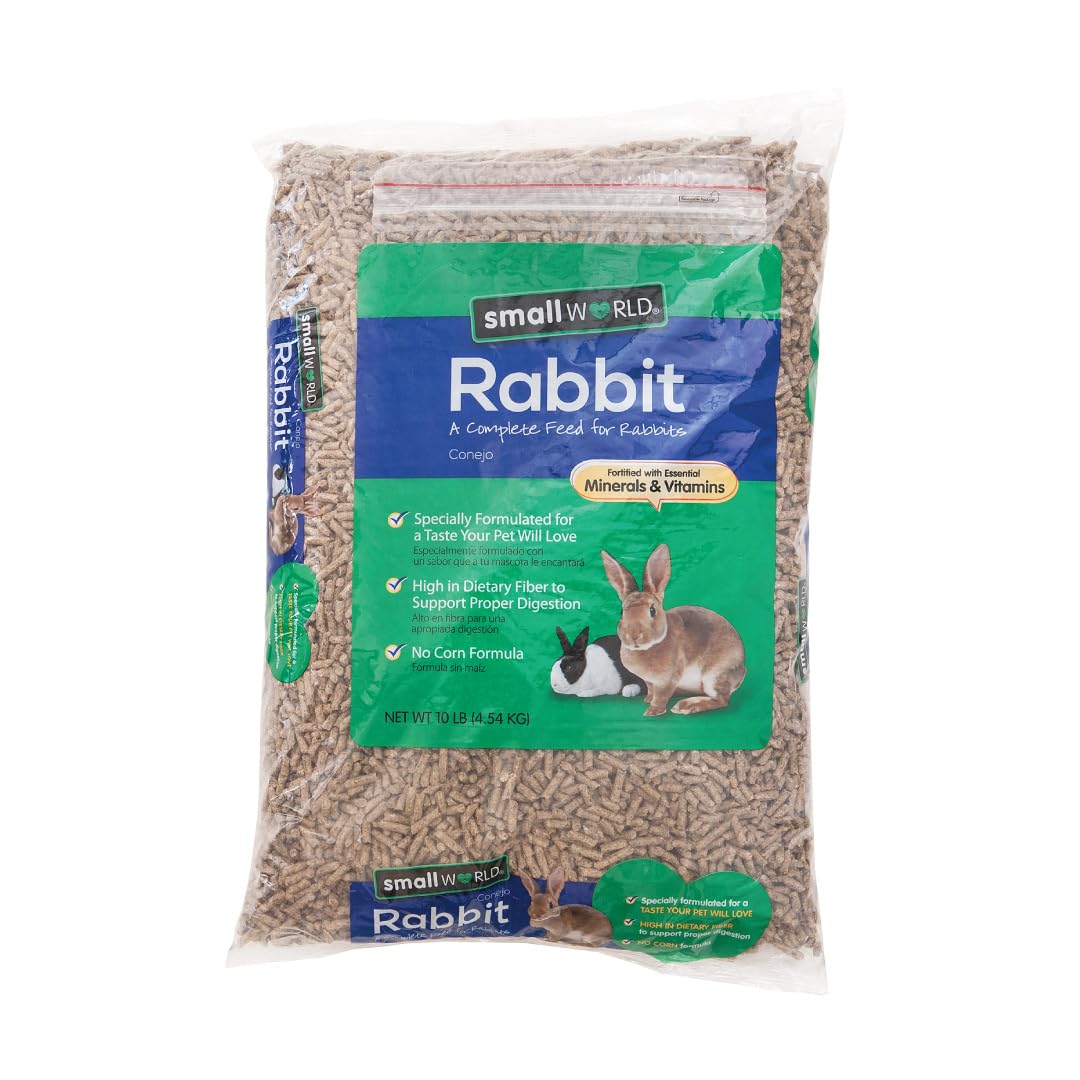 Manna Pro 47531 Small World - Alimento para conejos, 10 libras