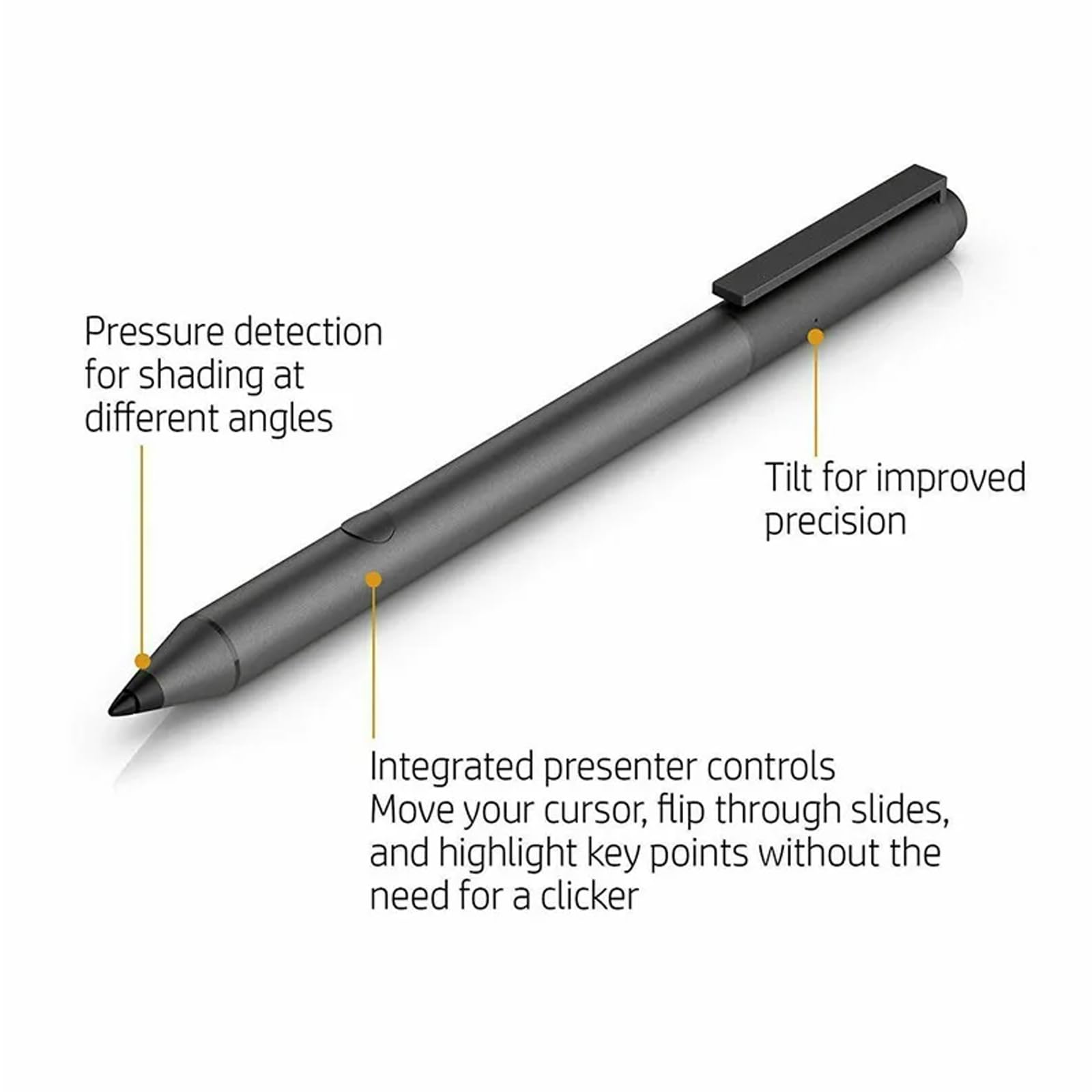Pióro dotykowe HP Spectre/Envy/Pavilion X360 2 w 1, kompatybilny z Bluetooth do Microsoft Surface, SPEN-HP-03(2MY21AA), obsługuje MPP2.0 i prezentację