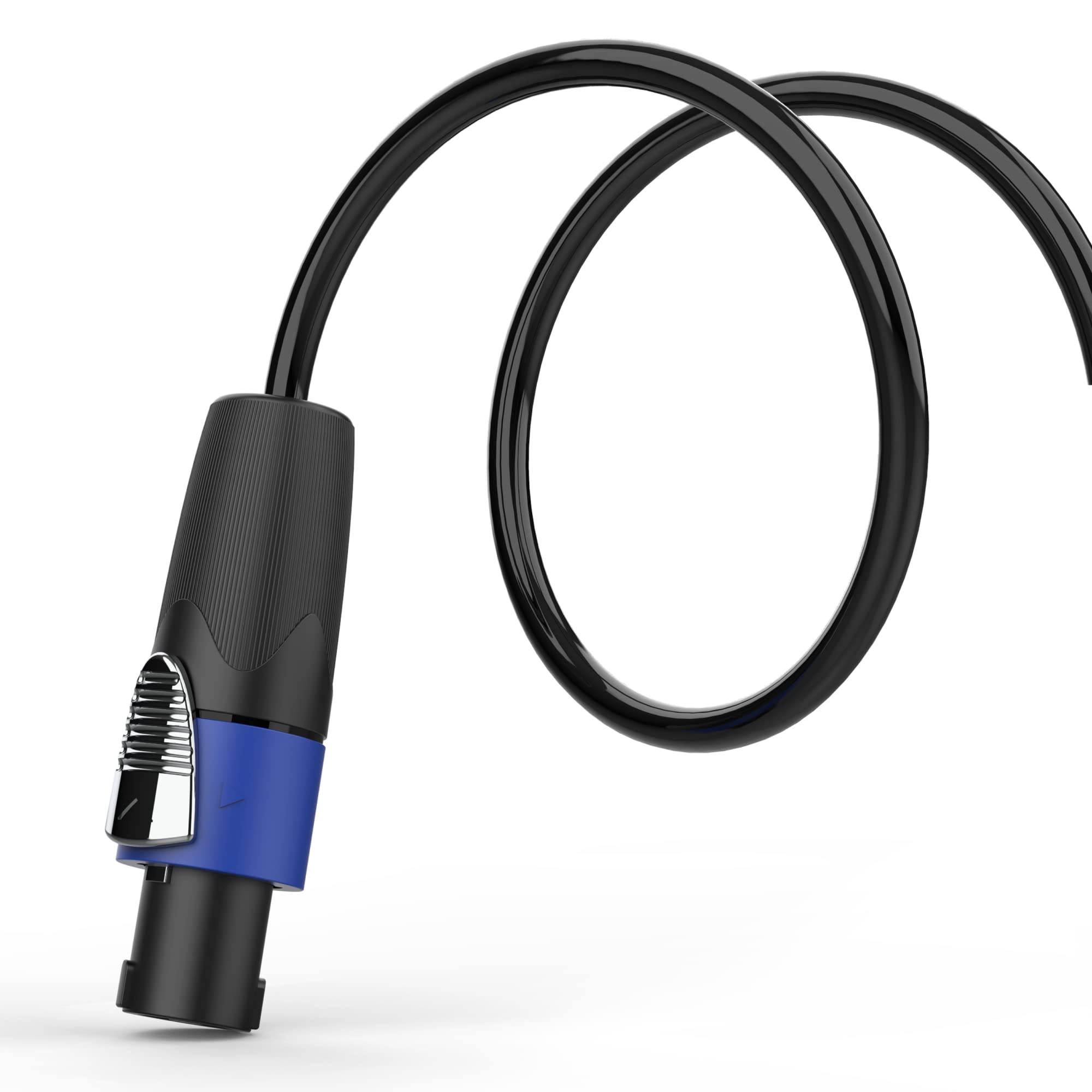 Cavo Speakon 4P Professionale 2 Mt – Connettori Metallici E Pin Saldati, Conduttori 4x2,5 Mmq, Made In Italy Da DG Systems