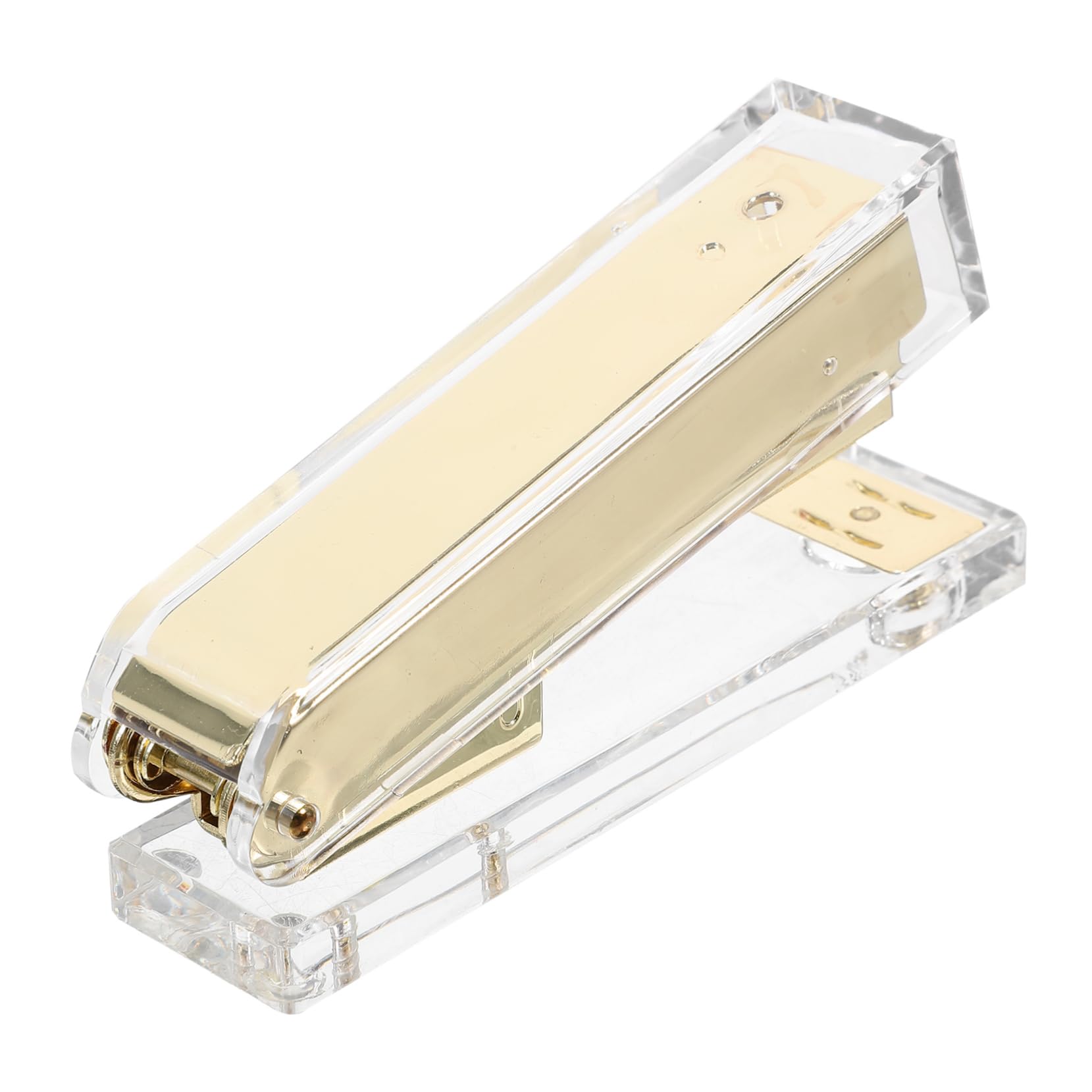 ARTIBETTER 3 Stücke Hefter Heftklammern Büro Schreibtisch Wesentliche Schreibtisch Liefert Klassenzimmer Liefert Acryl Goldene
