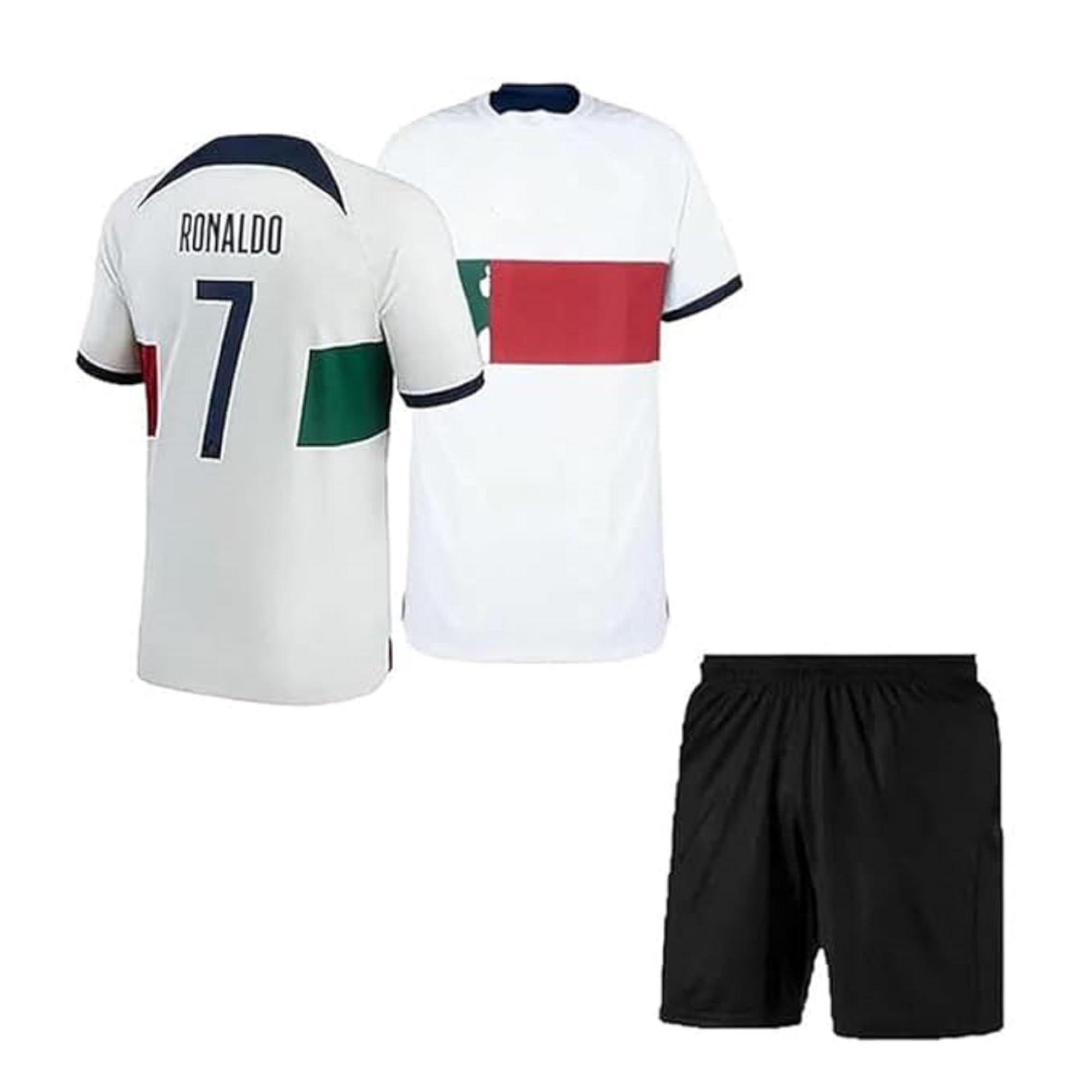RJM Ronaldo 7 Jersey with Shorts for (Men,Kids,Boys)