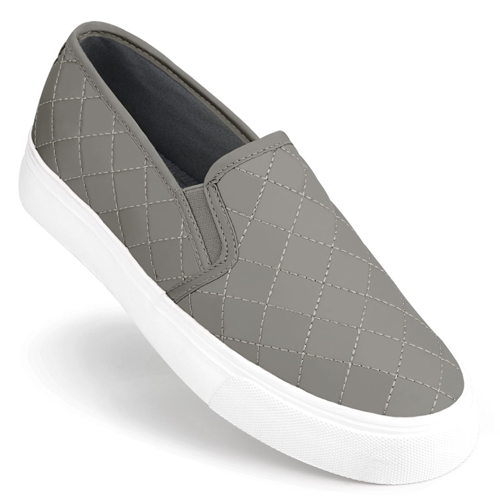 JENN ARDOR Slip On Sneakers Women Comfortable Walking Slip On Shoes Women Memory Foam Womens Fashion Loafers for Women Casual Shoes for Women Flats