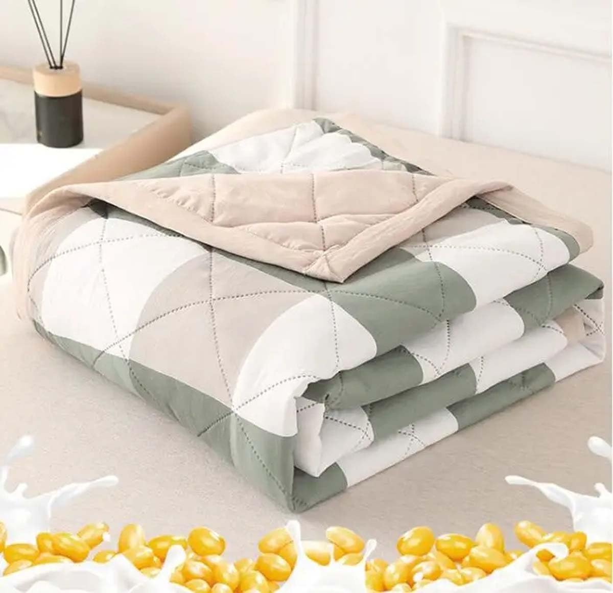 Coverlets Summer/Spring Bedspreads Queen Size Twin Soft Bed Summer Quilt Lightweight Microfiber Bedding Air Conditioner Quilt King Size Modern Style Coin Pattern Coverlet For All Season ( Color : H ,