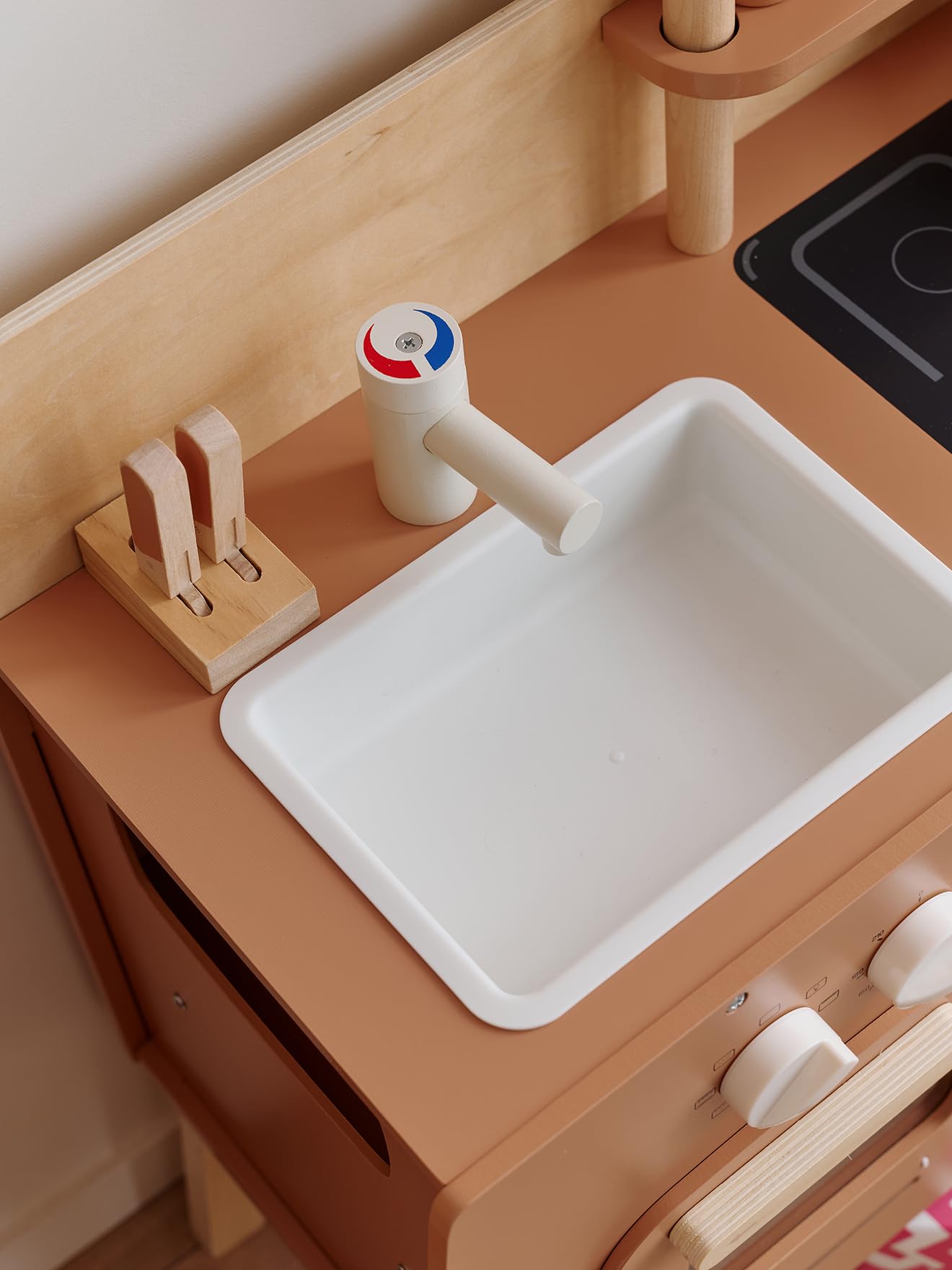 VERTBAUDET Cuisinette en Bois Design Caramel TU