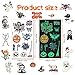 ACWOO Tatuajes Temporales de Halloween Imagen de ACWOO Tatuajes Temporales de Halloween