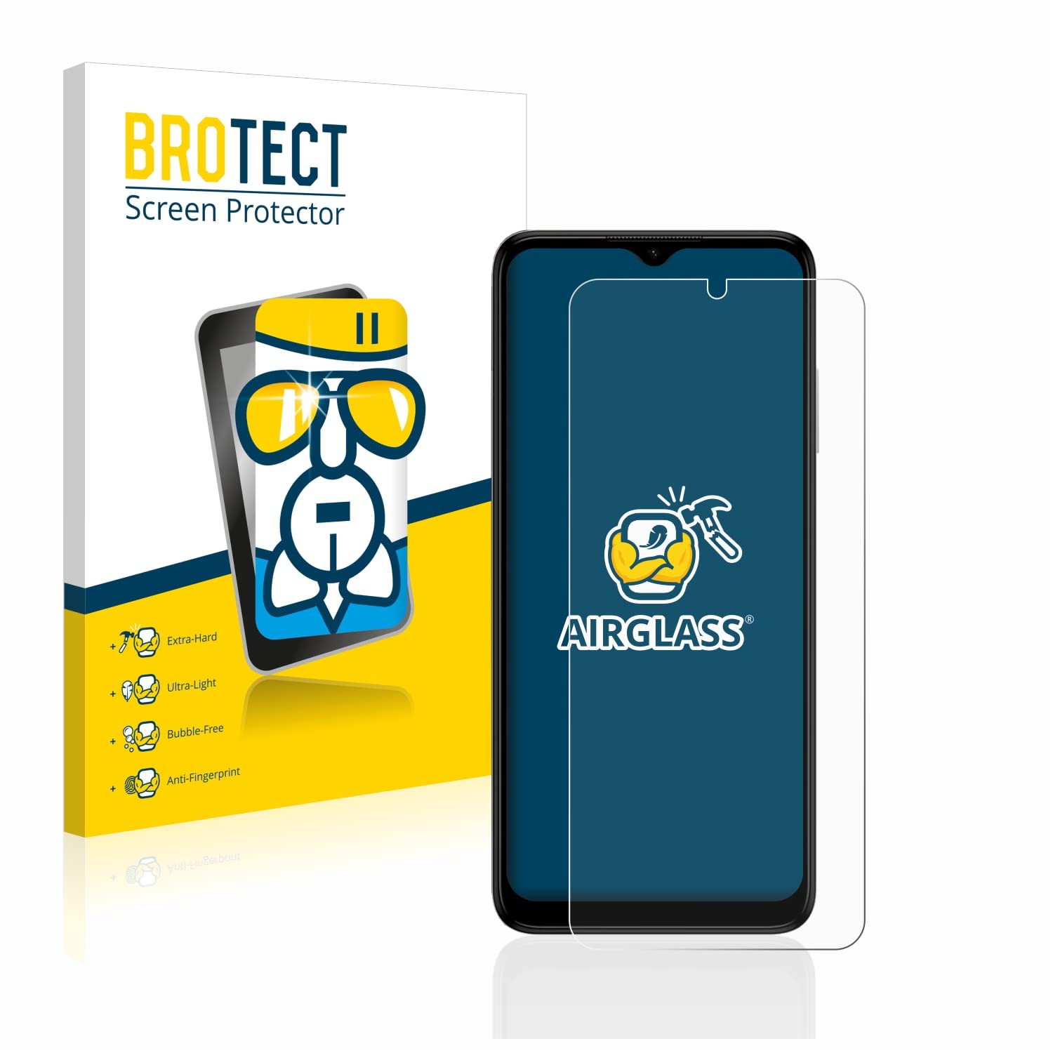 Brotect Pellicola Protettiva Per Nokia N900 (2 Pezzi) – Trasparente, Anti-impronta, Made In Germany - 3