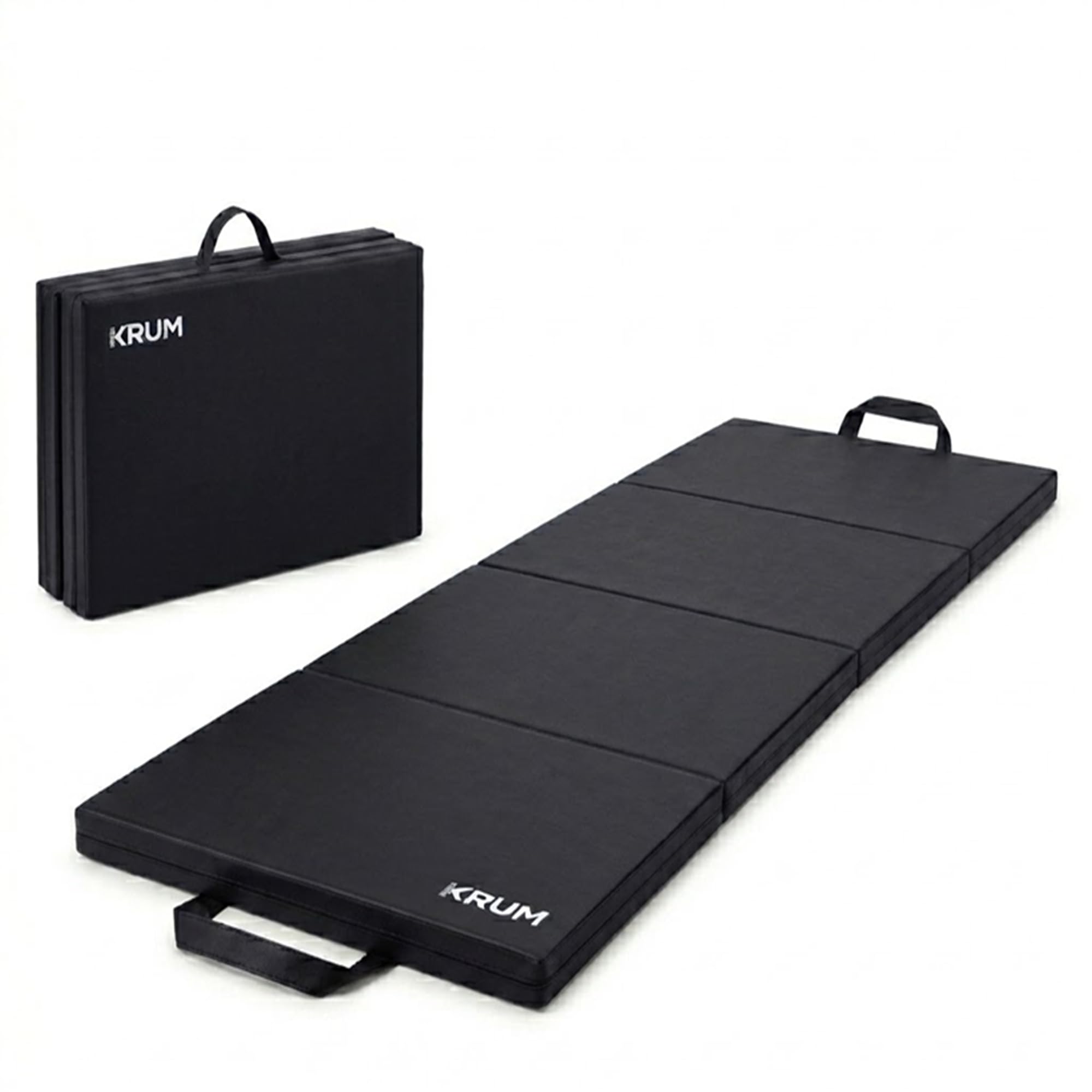 Esterilla de yoga lavable para gimnasio, ejercicio, gimnasia, entrenamiento, espuma de alto destino, plegable, 72 x 24 x 22 mm, tapete de yoga plegable para viajes, tapete