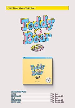 STAYC - (Digipack Ver.) STAYC TEDDY BEAR 4th Single Album K