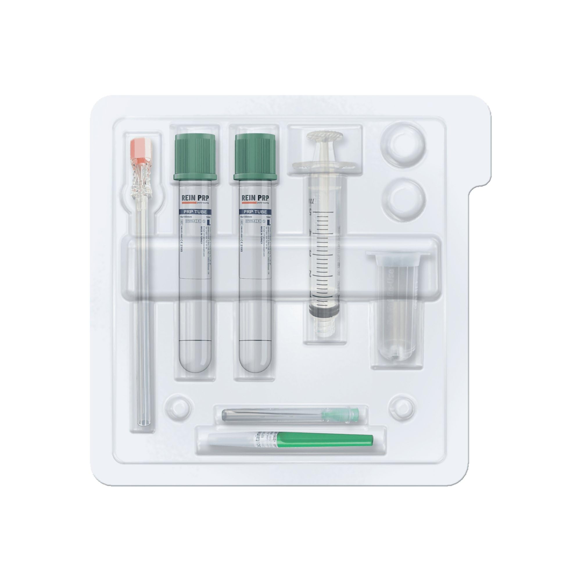 REIN PRP Röhrchen DUO Set, 3er Pack – Für hochwertige PRP-Anwendungen