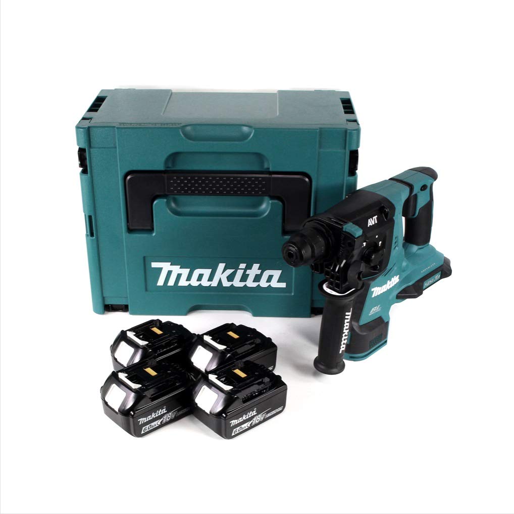 Makita DHR 280 G4J, perforateur-burineur sans fil, 2x18V, 28 mm SDS-PLUS