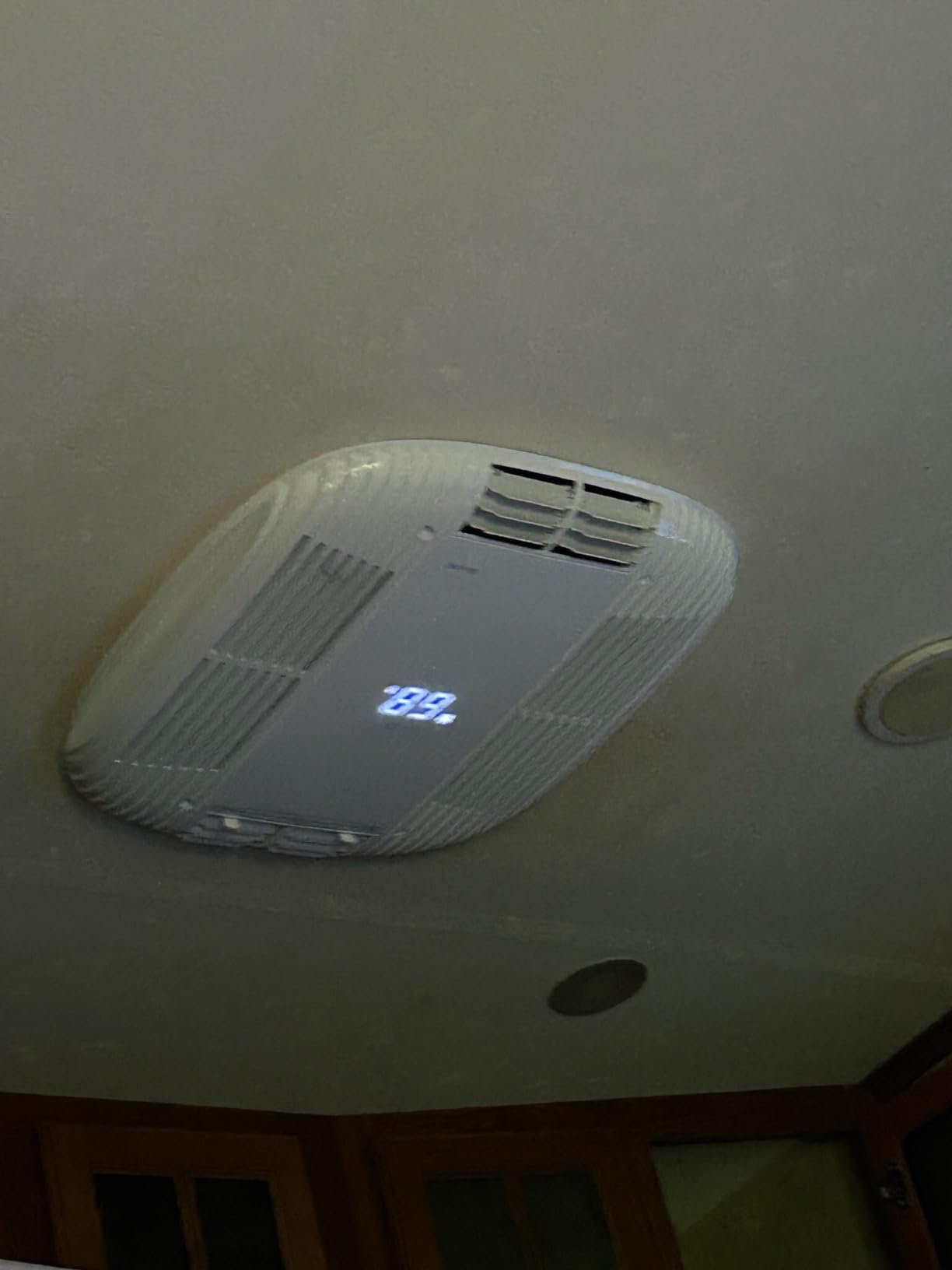 RecPro RV air conditioner LED control panel and wireless remote control