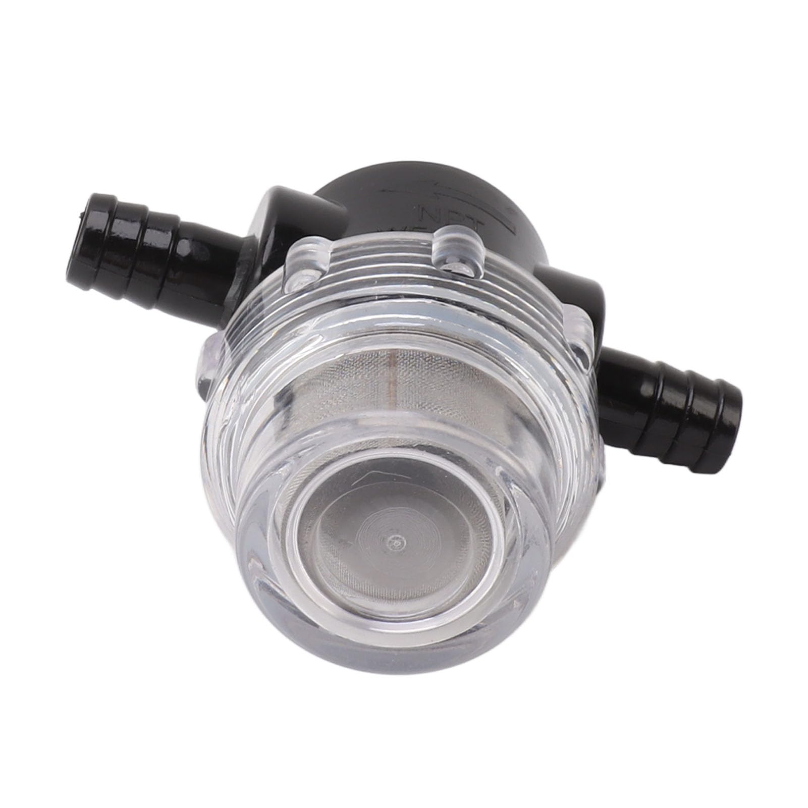 Tyenaza Crépine De Tuyau d'eau, Crépine De Pompe à Eau ABS G1/4 Pompe Torsadée sur Crépine Filtre De Canalisation D'irrigation pour Pelouse De Bateau Marin RV