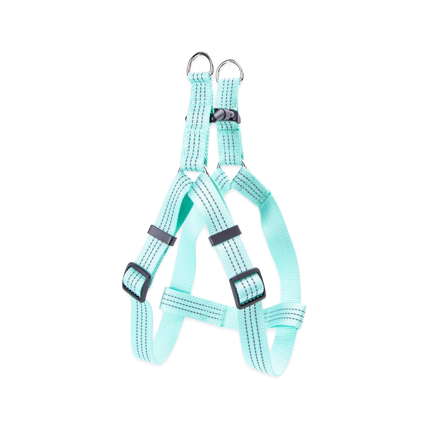 Reflective Harness for Dogs, Imitation Nylon, Easy Fit, Safety on Night Walks, Prevents Accidents and Improves Visibility.