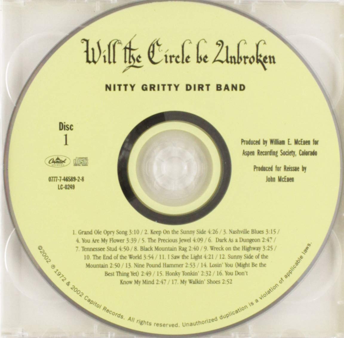 Will the Circle Be..