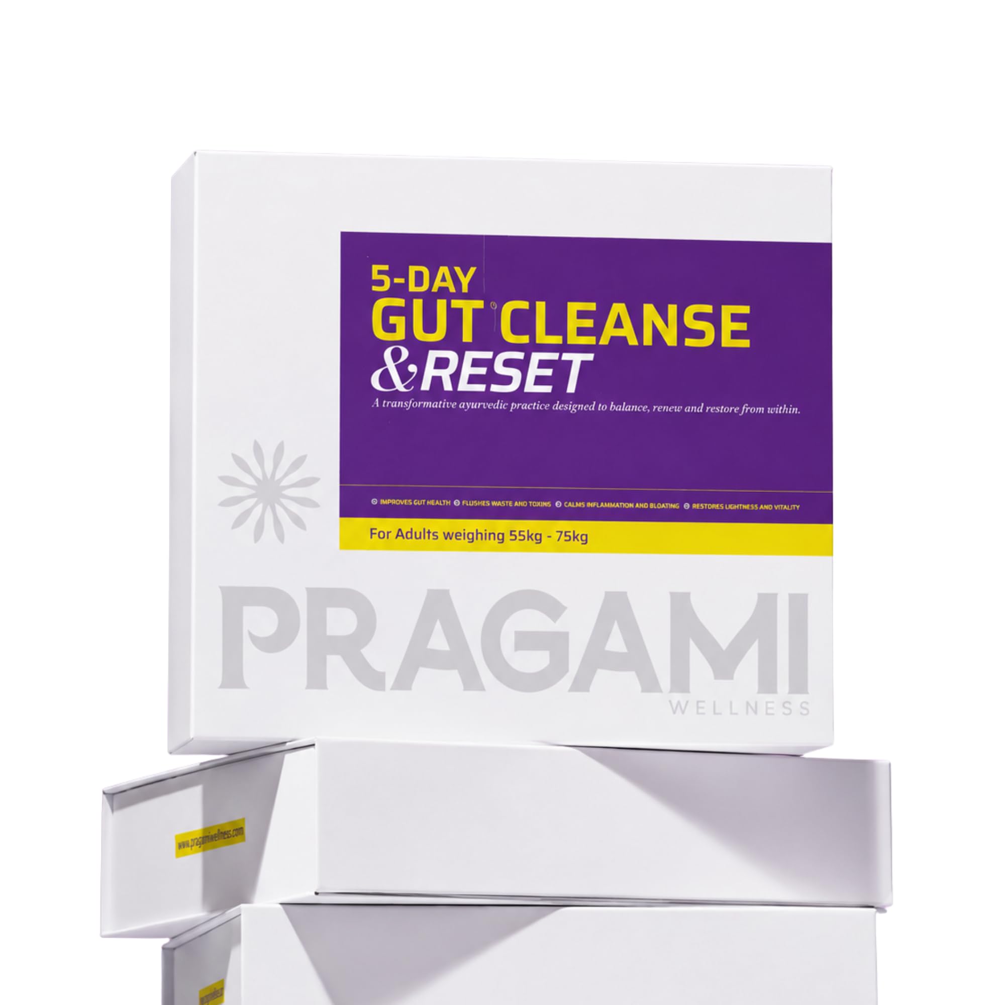 5-Day Gut Health Supplements Kit (40-55kg) | Gut Cleanse Detox Kit for Digestion, Bloating & Constipation Relief | Restores digestion & Reduces Inflammation | Supports Gut Health | Lab Tested
