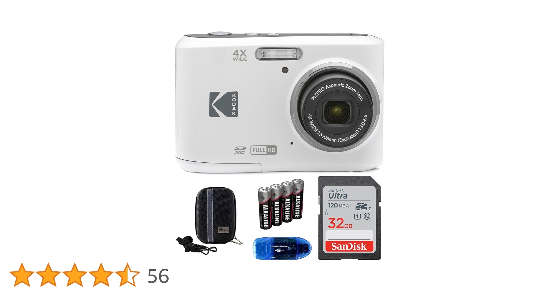 Amazon | KODAK Pixpro FZ45 デジタルカメラセット SanDisk 32GB Amazon | KODAK Pixpro FZ45 デジタルカメラセット SanDisk 32GB