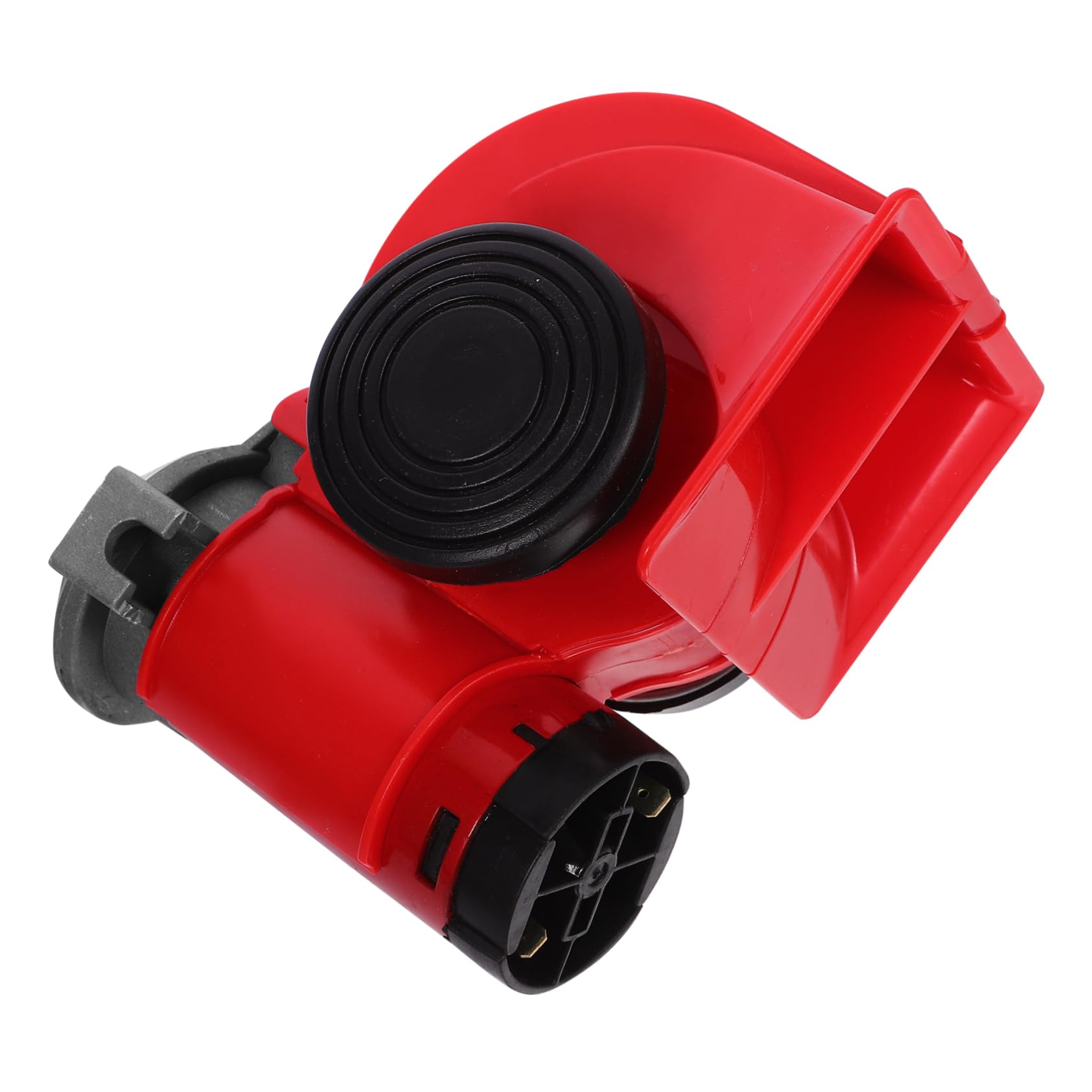 Bocina de Aire Comprimido 12v Roja de Plástico para Camión y Moto