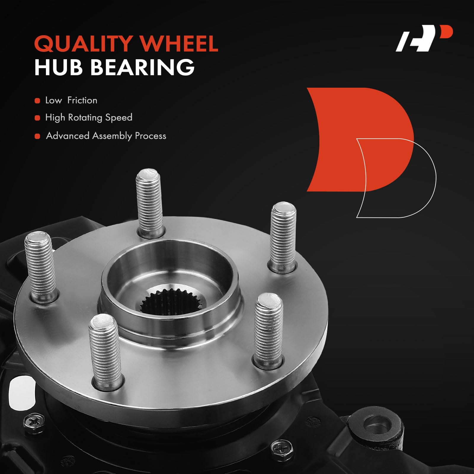 Set Rear Wheel Bearing Hub Assembly For 2015-2020 Acura TLX 2013 - View #5