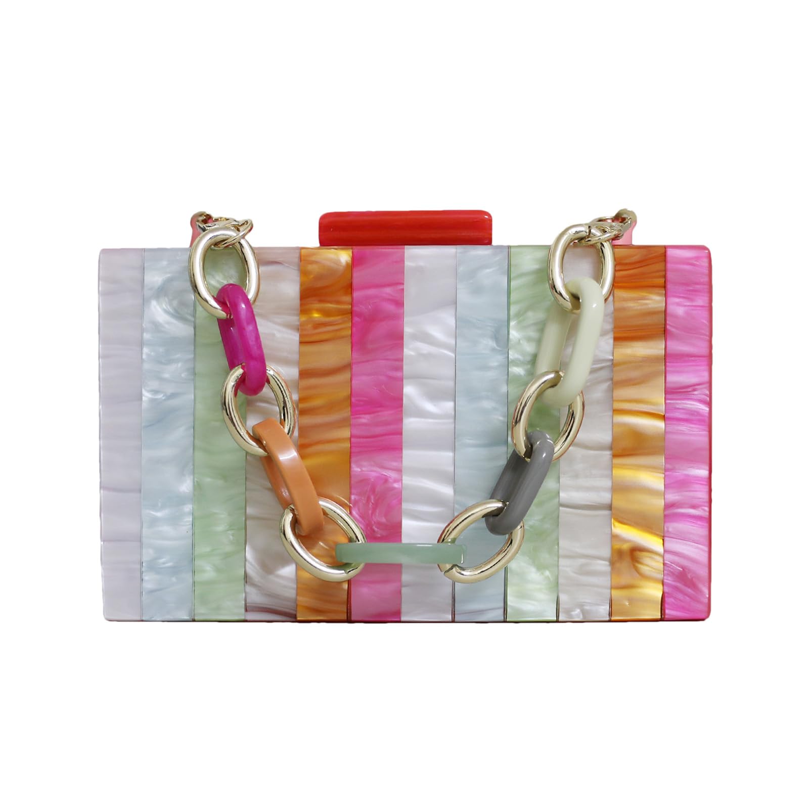 Sac à main de soirée coloré pour ranger vos affaires avec style - 7
