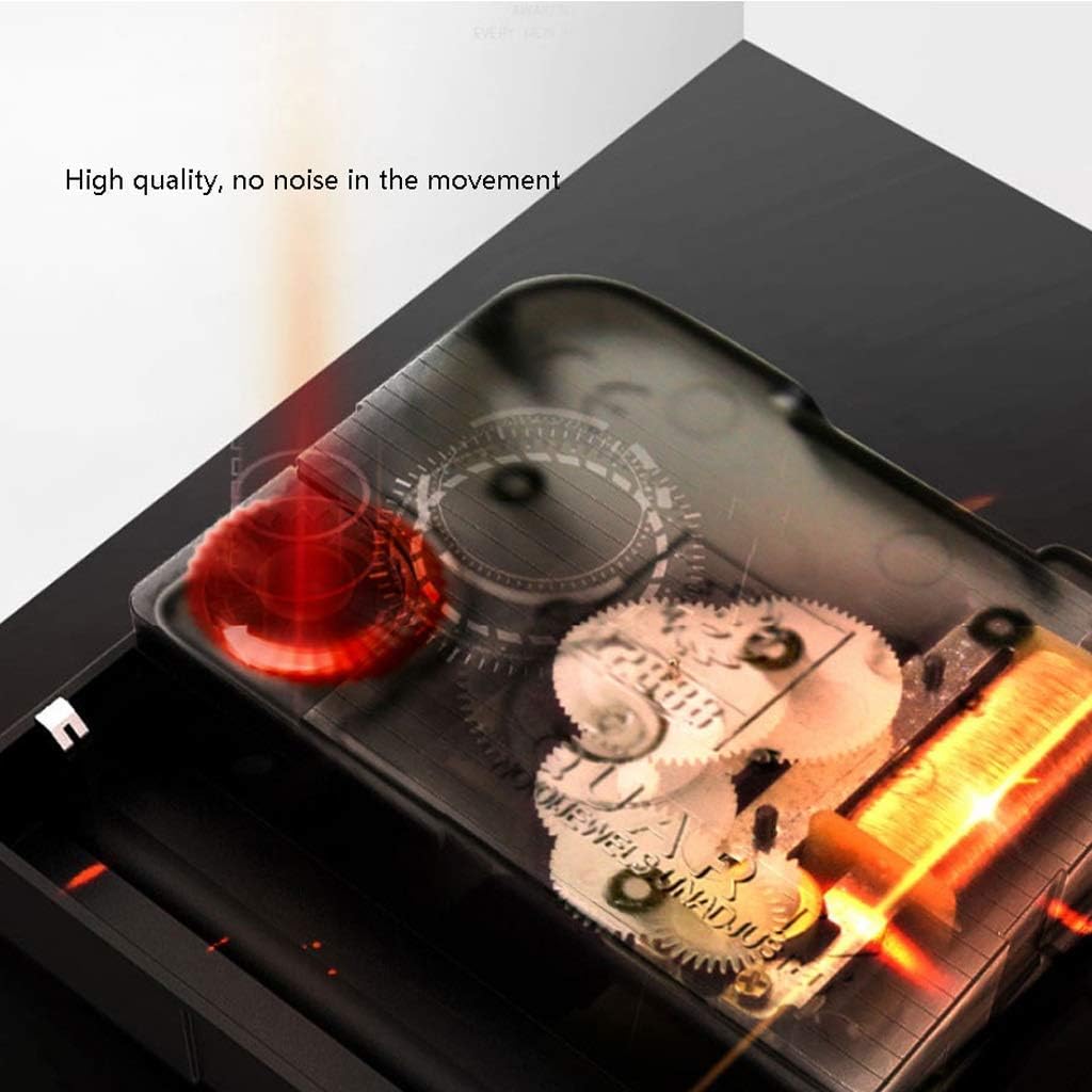 Fashion Decorative Mute Not Tick Quartz Watch Metal an Outdoor Frame Anti-Fog High Definition Beautiful Scenery