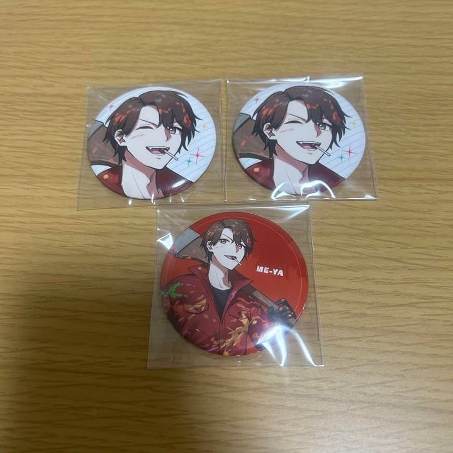 オレビバ PUS 缶バッジ めーや まとめ売り