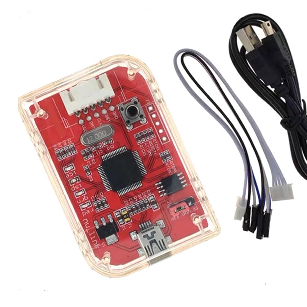 Bloepum NuMicro ICP Programmer Nu-Link Nu Link Nuvoton ICP Emulator Downloader Support Online/Offline Programming M0/ Series