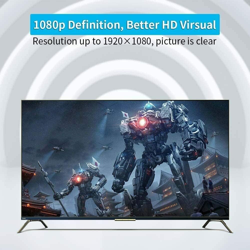 VGA Input to HDMI Output Adapter with Audio Male VGA to Female HDMI Converter Laptop to TV Accessory