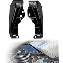 Motorcycle Mid Frame Air Deflector Heat Shield Fit for Harley Touring Road Glide Electra Glide Road King Street Glide Trike (for 2024-Up, Black)