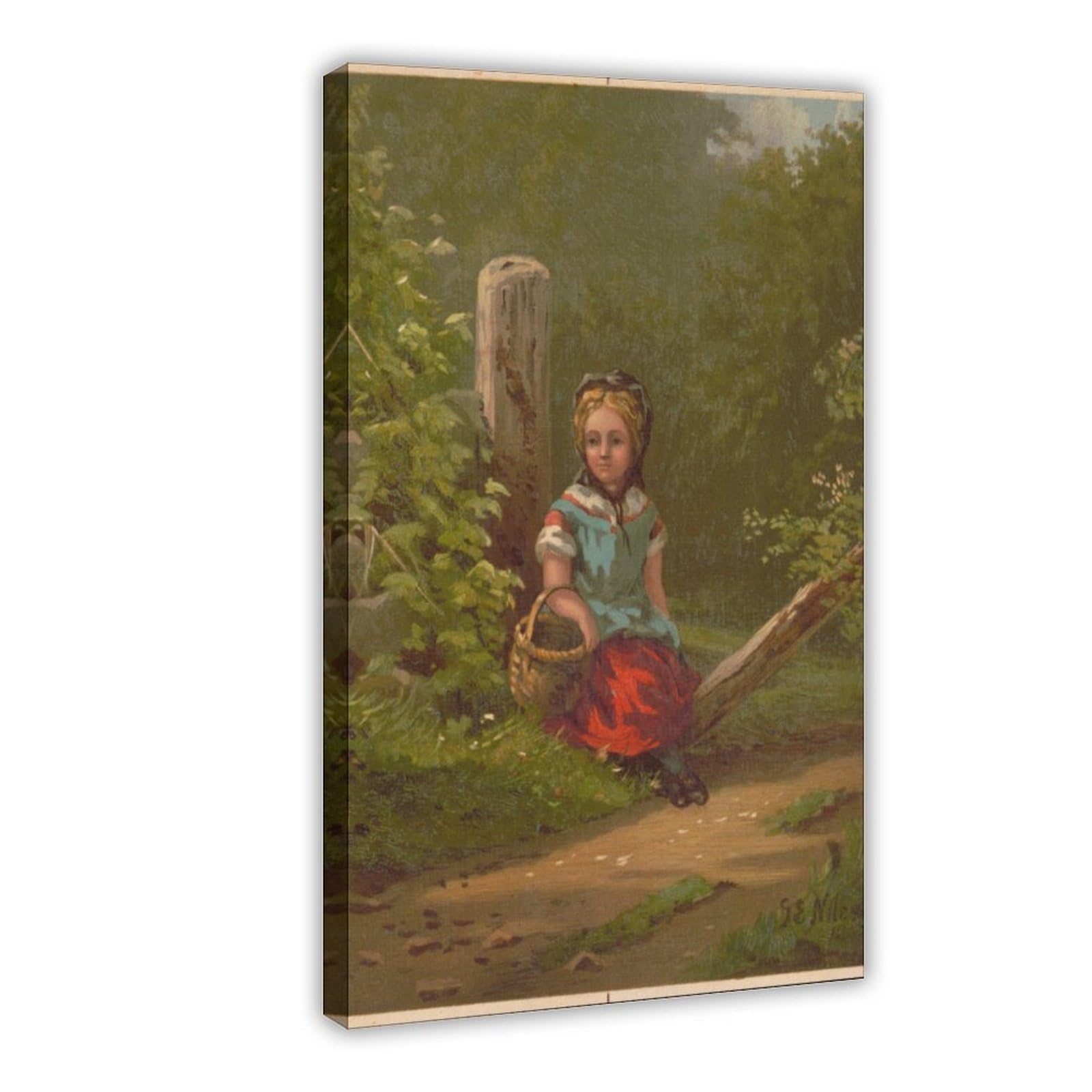 JFECTH Rest on The Roadside Canvas Poster for Living Room Decor Gift