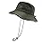 woogwin Waterproof Bucket Rain Hat with Chin Strap Quick Dry Packable Boonie Sun Hat Safari Hat UV Protection(Green)